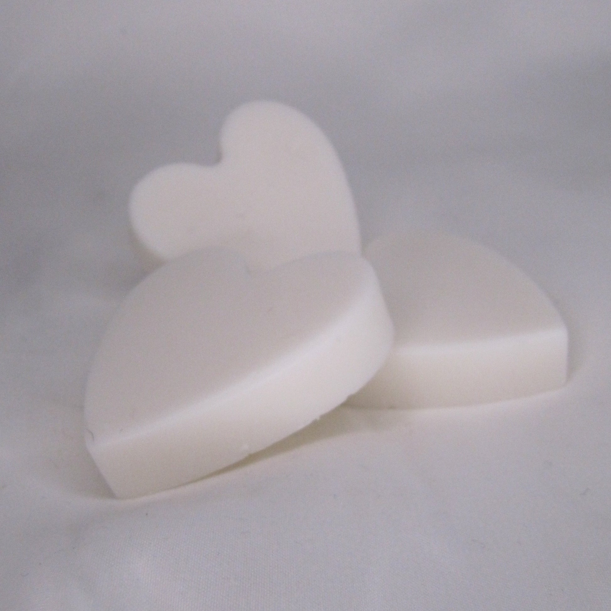 Zaya Soaps White Hearts Unscented